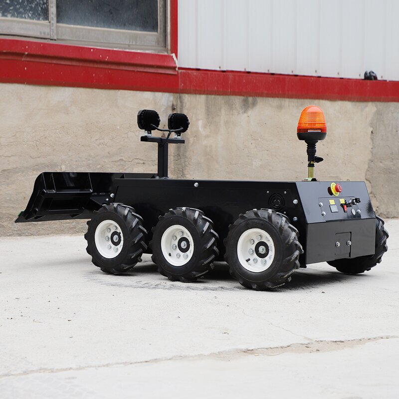 Snow Blower - Mini Automatic Robot Skid Steer Tracked Small Snow Plow