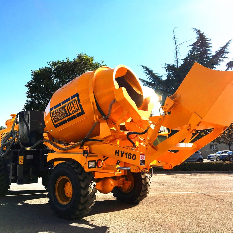 Concrete Mixer - YF160 Self Loading Mobile Concrete Mixer Pump