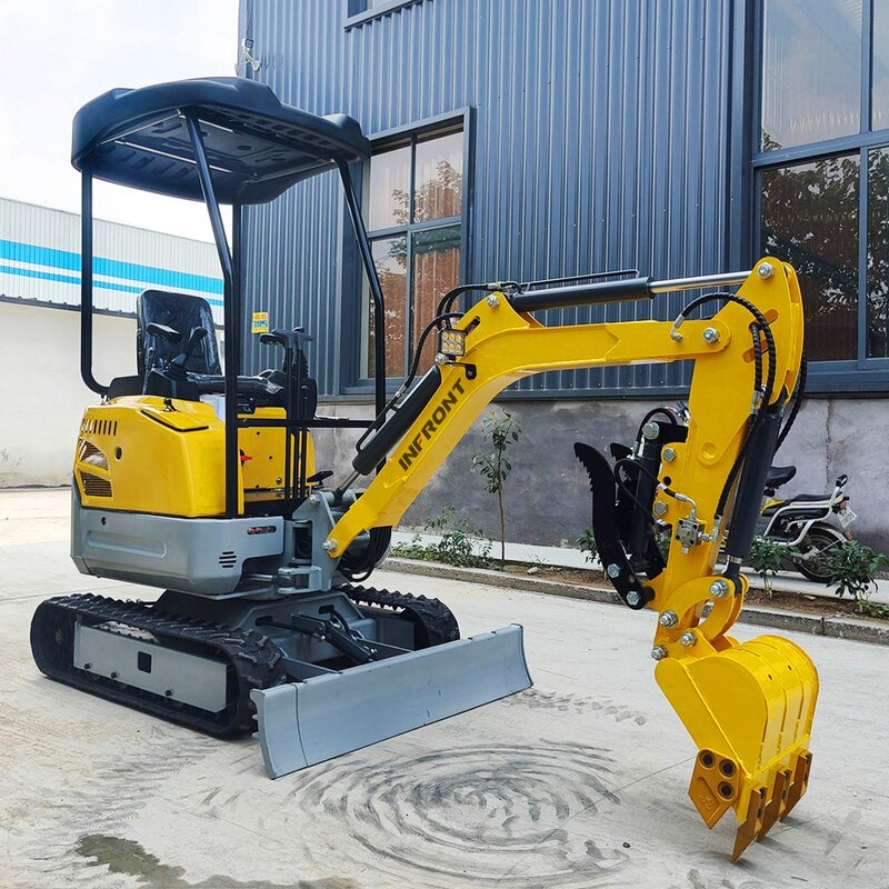 Excavator Manufacturer - A Mini Excavator China Supplier with Attachment Set