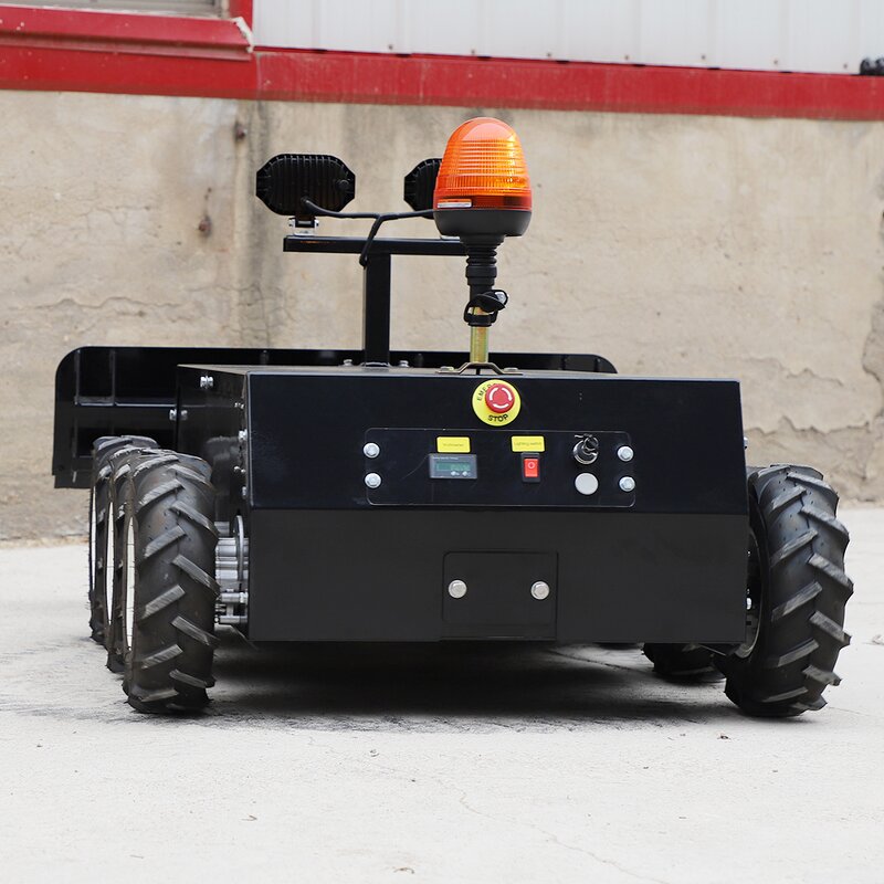 Snow Blower - Mini Automatic Robot Skid Steer Tracked Small Snow Plow
