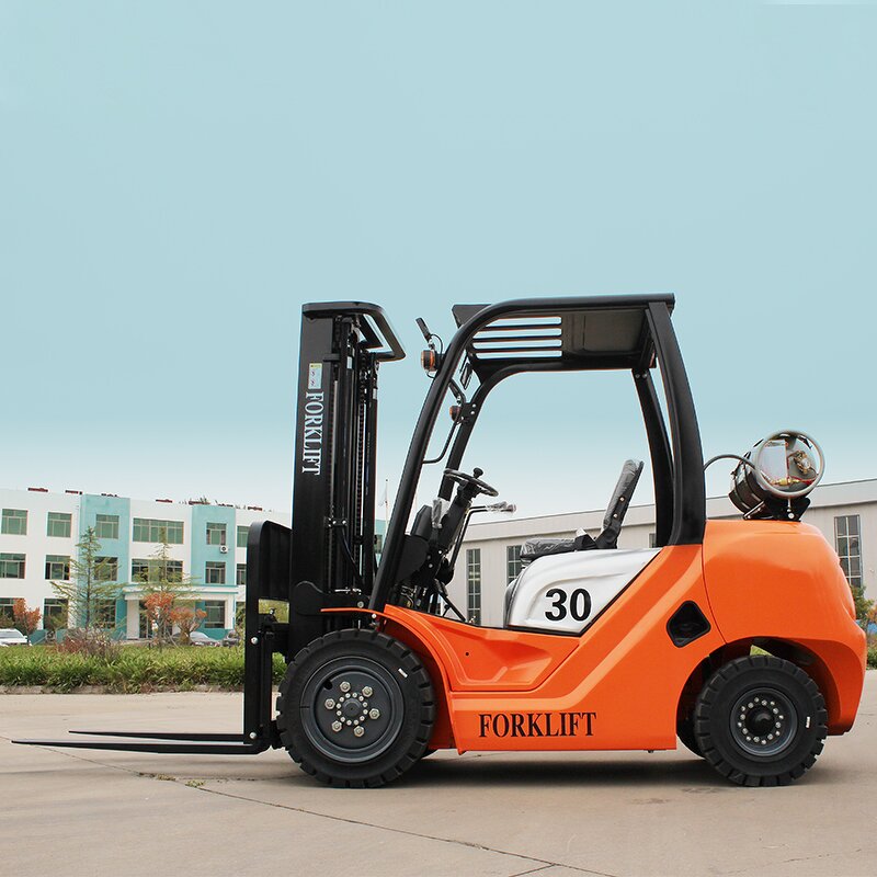Forklift Manufacturer - 2-4ton Electric Portable Wheel Small All Terrain Forklift
