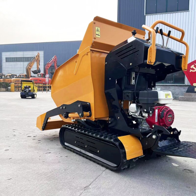 Dumper Manufacturer - 300-1000kg Mini Tractor Crawler Walk Behind Track Dumper