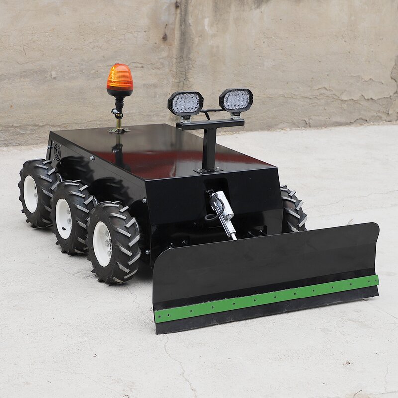 Snow Plow - Mini Tractor Blade Remote Control Mower Electric Snow Shovel