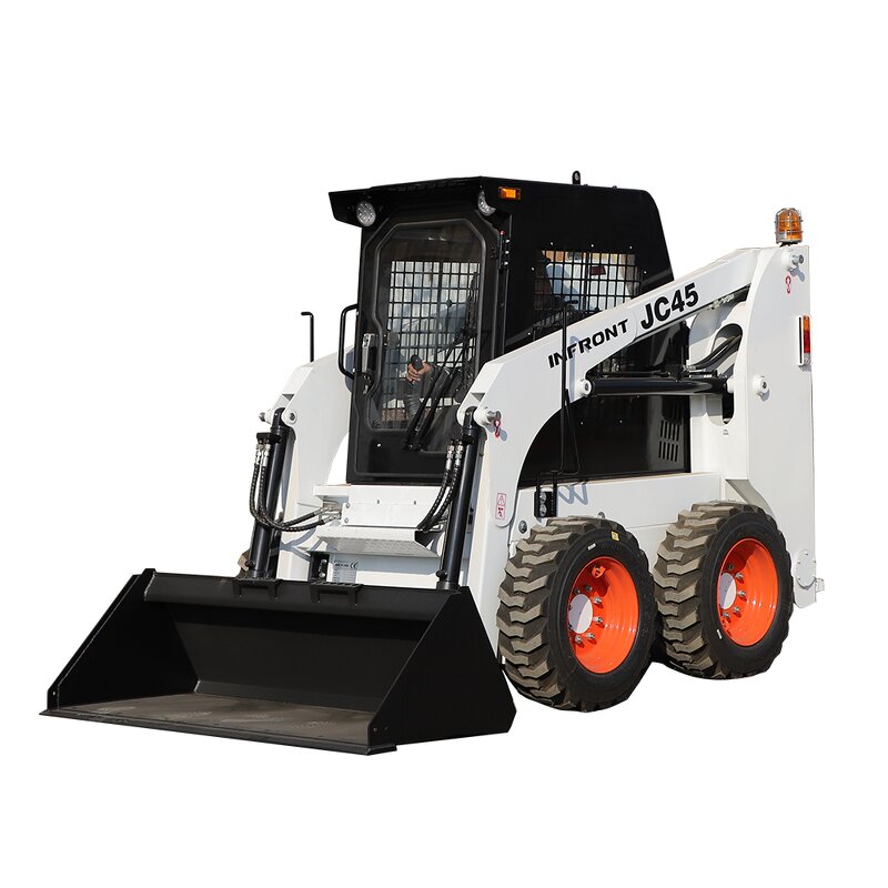 Loader Manufacturer - 1.5-3ton Skid Steer Wheel Mini Front Loader Factory Direct