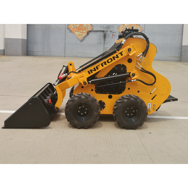 Loader Manufacturer - 0.8 Ton Wheel Skidsteer Loader for Sale
