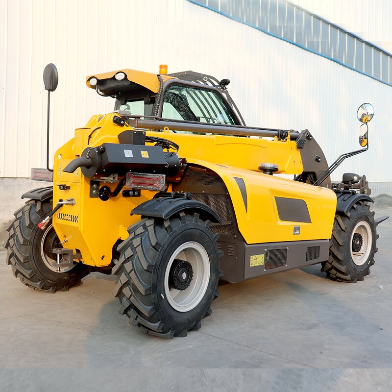 Loader Manufacturer - T3507 4 Wheel Offroad Telehandler Customizable Fork Loader