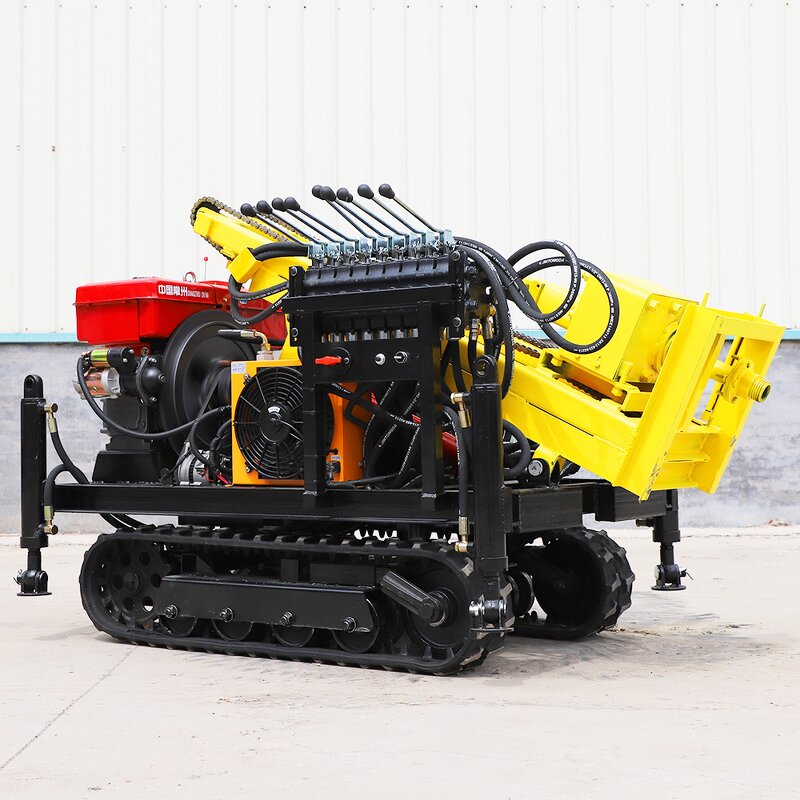 Drilling Rig - 200-500m Portable Tractor Mounted Trailer Water Well Drilling
