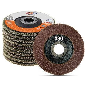 Flap Disc Manufacturer - 115mm 4.5 Inch Zirconia for Metal Grinding Wood Polishing