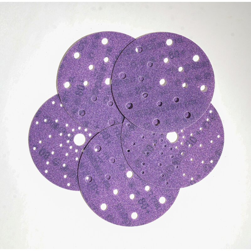 Sandpaper Manufacturer - Durable Purple Automotive with Film Backing for Car Sanding