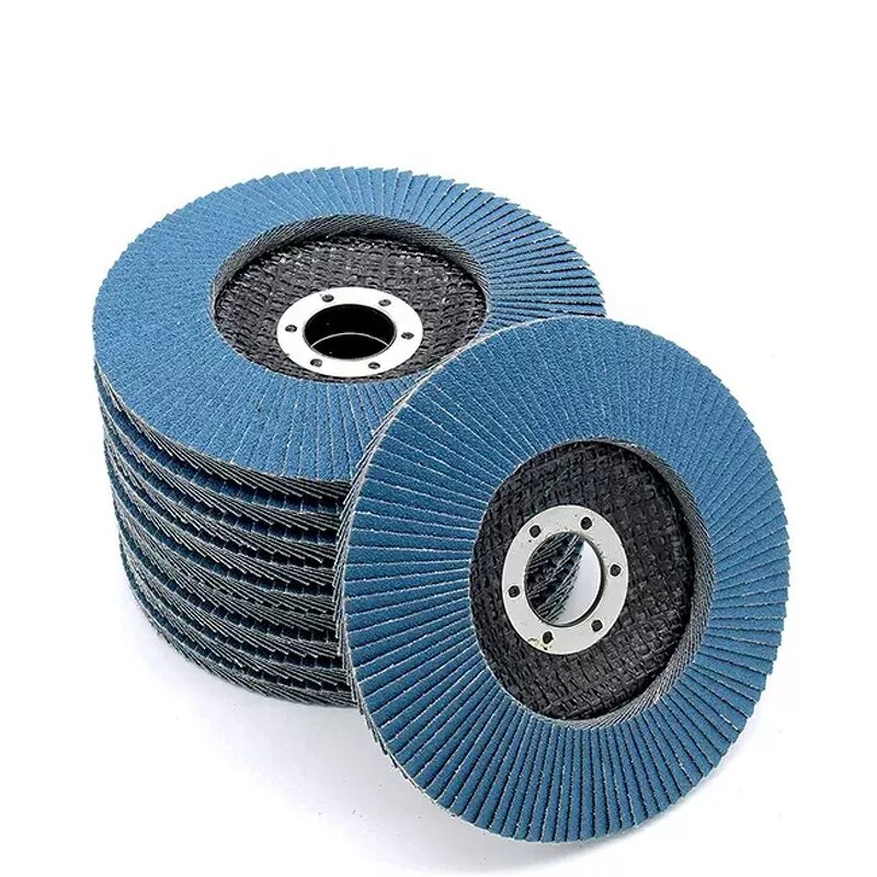 Flap Disc Manufacturer - 125mm Metal Abrasive High-Hardness Grinding for Polishing & OEM