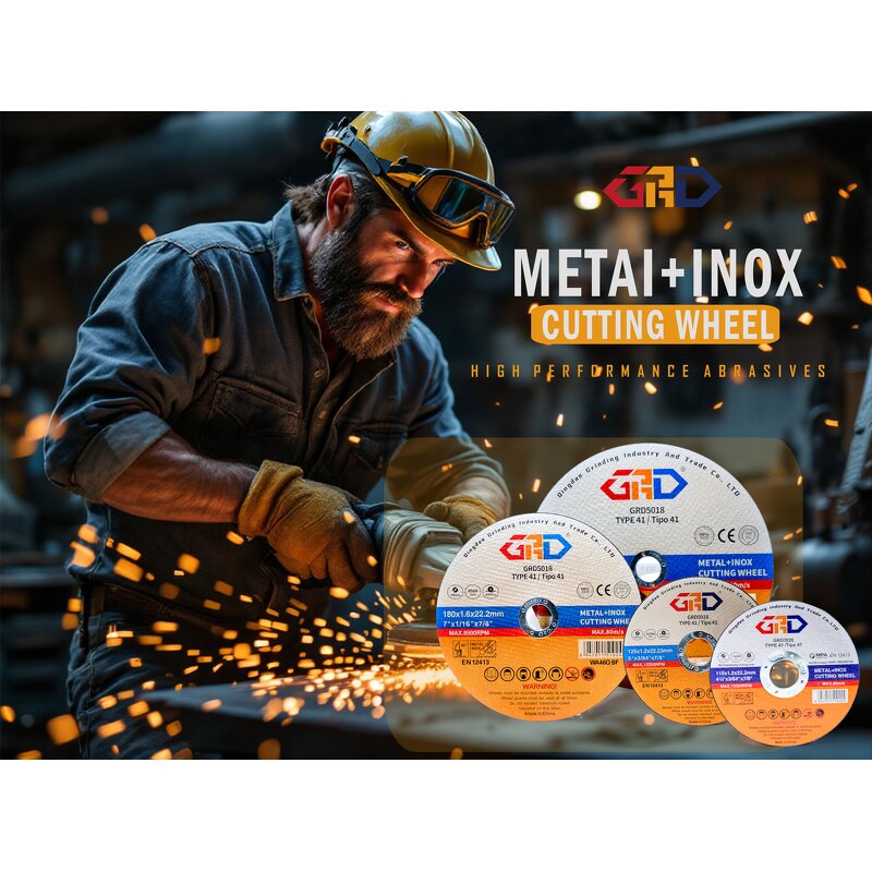 Grinding Abrasive Disc Manufacturer - 180mm Aluminum Oxide Resin Double Net for Metal