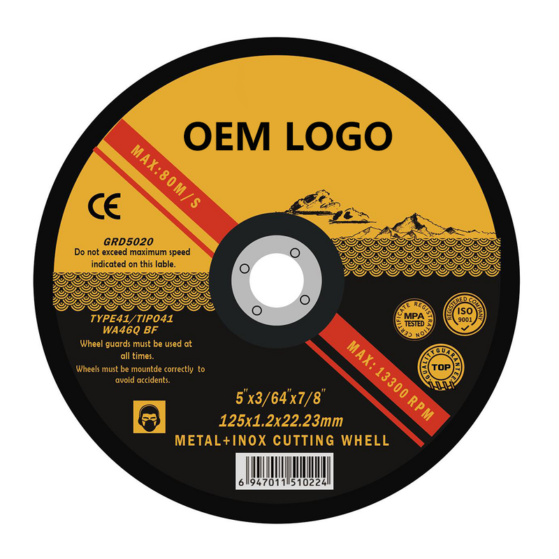 Cutting Disc Manufacturer - Factory Price Wholesale Custom 4.5-7 Inch 125mm for Grinder