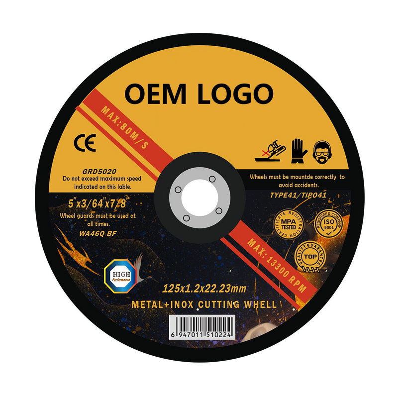 Cutting Disc Manufacturer - Wholesale 4.5-7 Inch 125mm Abrasive Tools