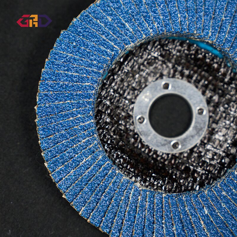 Flap Disc Manufacturer - GRD High Hardness 5 Inch 125mm Nylon Backed Zirconia for Metal