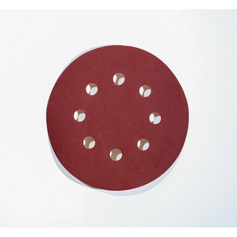 Sand Paper Manufacturer - High Quality 5 Inch Red Ceramic 1mm Thick GRD Brand & OEM