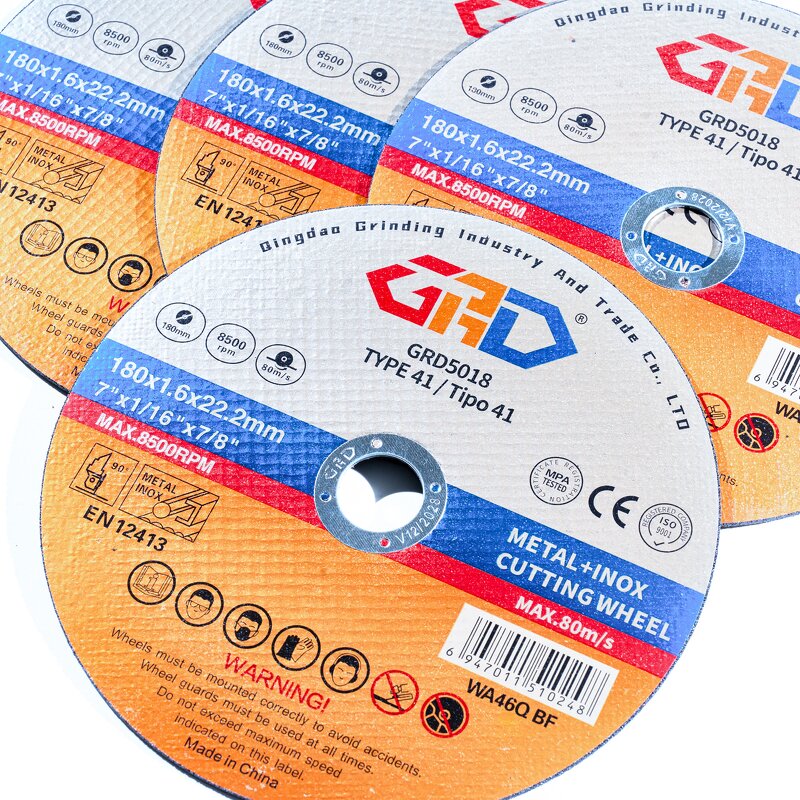Metal Cutting Disc Manufacturer - Wholesale 7 Inch 180mm High Hardness for SS/Iron & OEM