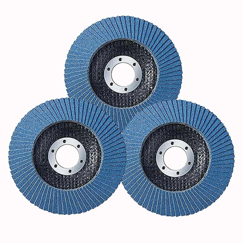 Flap Disc Manufacturer - 5" Weld Abrasive Cloth Flat for Stainless Steel Polishing