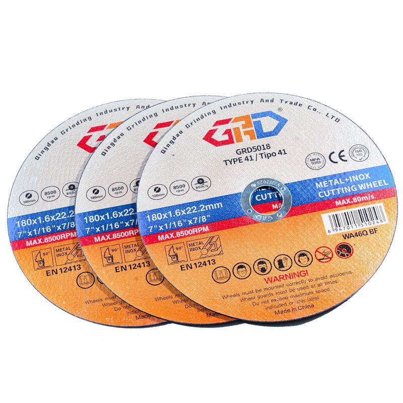 Grinding Abrasive Disc Manufacturer - 180mm Aluminum Oxide Resin Double Net for Metal