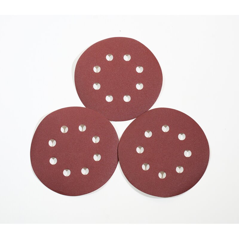 Sand Paper Manufacturer - High Quality 5 Inch Red Ceramic 1mm Thick GRD Brand & OEM