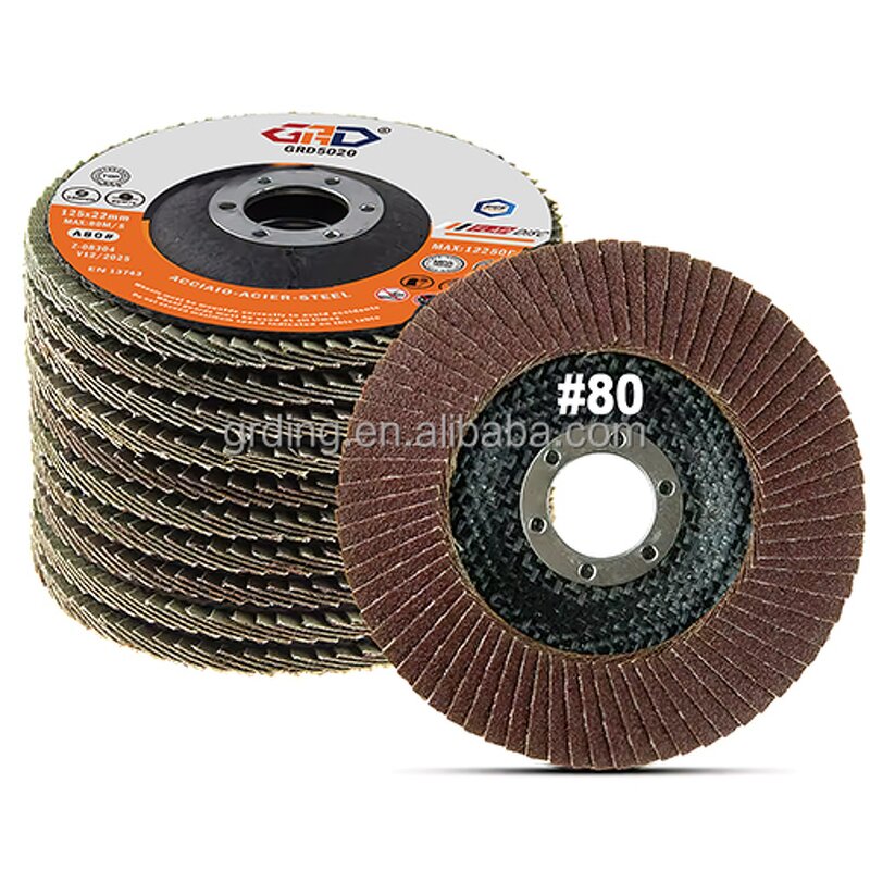Flap Disc Manufacturer - 40-80 Grit 115mm Aluminum Oxide for Metal/Wood/Stainless & OEM