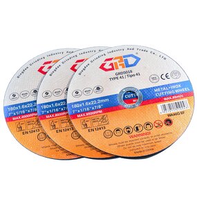 Metal Cutting Disc Manufacturer - 7 Inch GRD Brand 180*1.6*22.2 mm