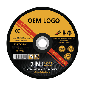 Cutting Disc Manufacturer - Custom 4.5-7 Inch Grinding Abrasive Resin Double Net for Metal