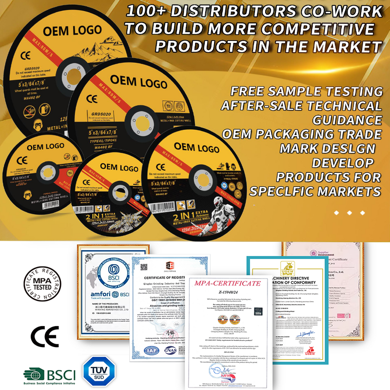 Cut-Off Wheel Manufacturer - High Quality 180mm 7 Inch Customizable & OEM Support