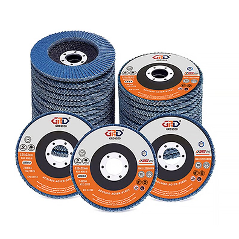 Flap Disc Manufacturer - GRD High Hardness 5 Inch 125mm Nylon Backed Zirconia for Metal