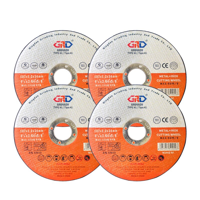 Cutting Disc Manufacturer - 4 Inch 107*1.2*16 Grinding Abrasive Flap Wheels