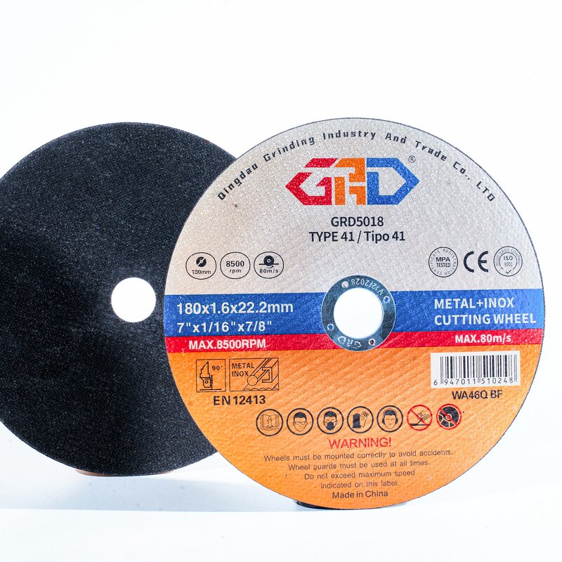 Metal Cutting Abrasive Disc Manufacturer - 7 Inch 180mm High Hardness for Stainless Steel