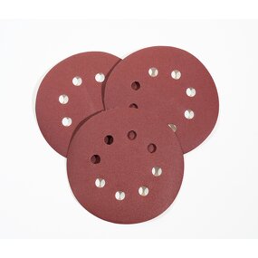 Polishing Paper Manufacturer - 5inch Hook and Loop with 8 Holes Aluminum Oxide for Metal