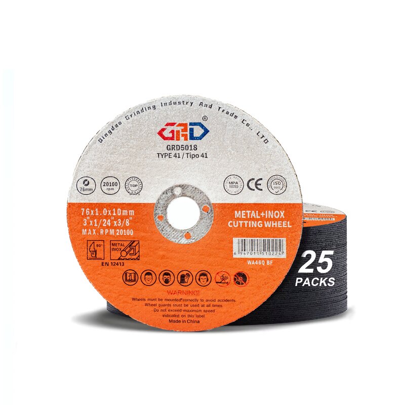 Metal Cutting Discs Manufacturer - 76-125mm Precision Grinding for Metal Cut-off