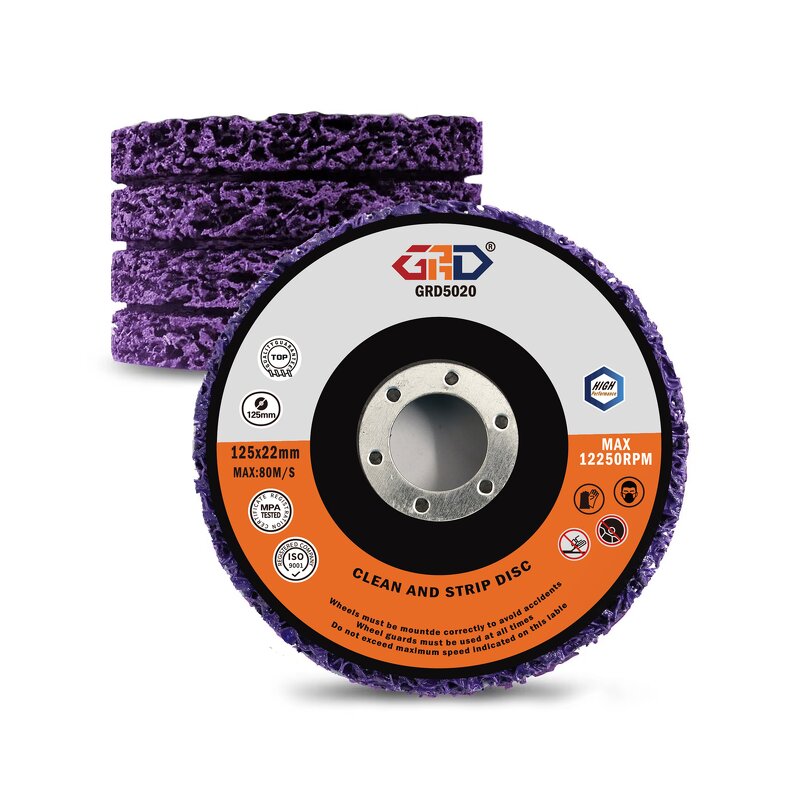 Strip Disc Manufacturer - 4-1/2 Inch Rust Removal Poly for Angle Grinders Straight Grinders