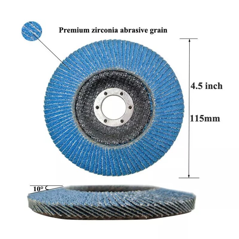 Flap Disk Manufacturer - 4inch Aluminum Oxide for Stainless Steel Metal Polishing