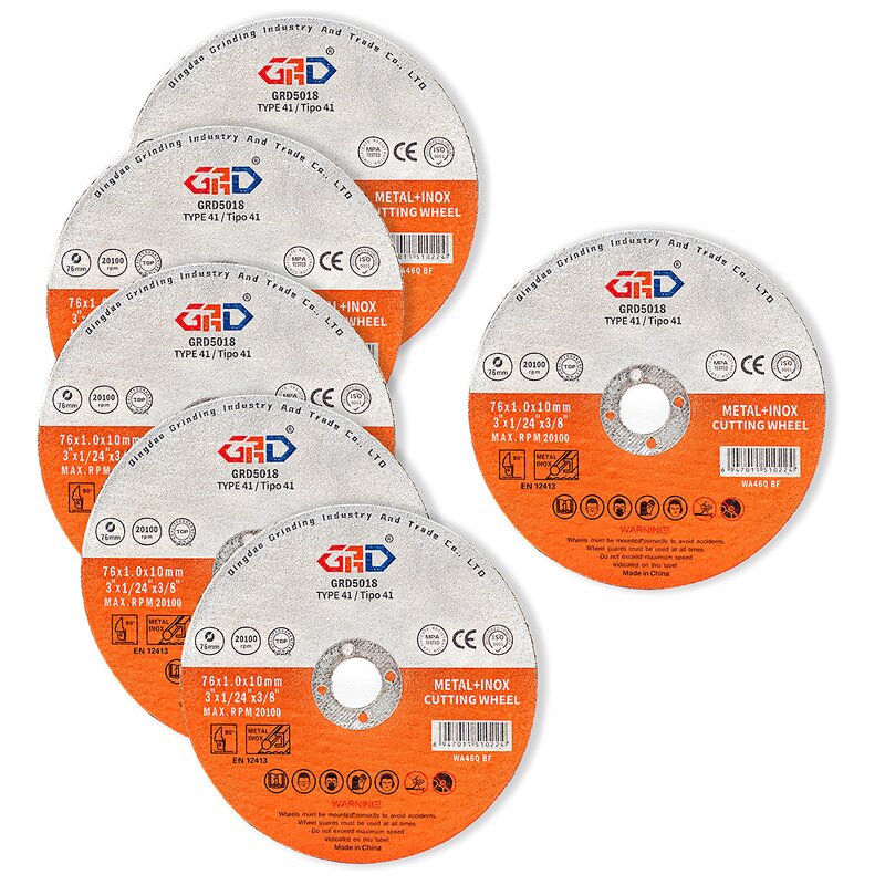 Cutting Discs Manufacturer - Small 76*10 mm Super Thin Cut-off Disk