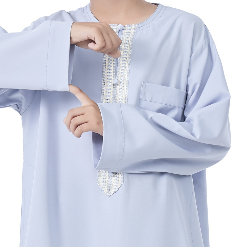 Boy Thobe - Factory Stock Hooded Saudi Dubai Turkey Arabic Boy Robe