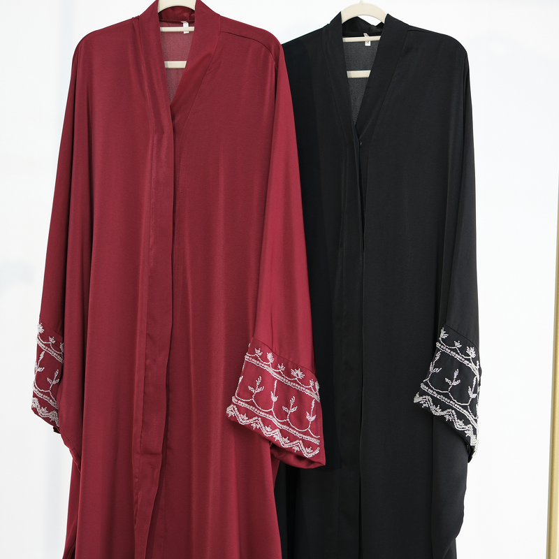 Women Set - Knitted Loose Casual Cardigan Slip Dress Autumn Winter