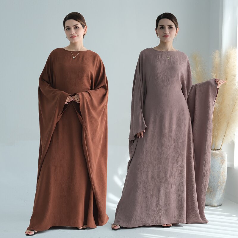 Abaya Manufacturer - Eid Mubarak 11 Colors Islamic Batwing Arabic Modest Dress