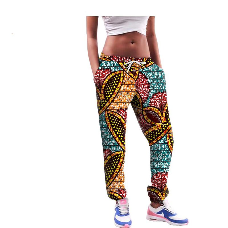 African Pants - Batik Kente Wax Print 32 Colors 100% Cotton Women