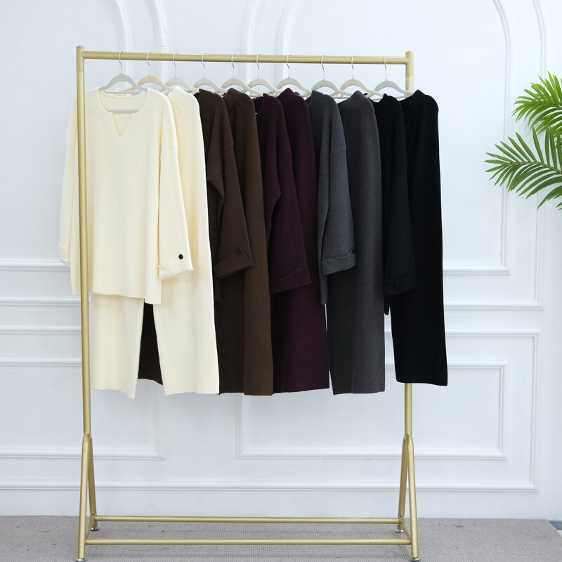 Winter Set - Muslim Women Winter Collection Two Piece Warm Modest Outfit