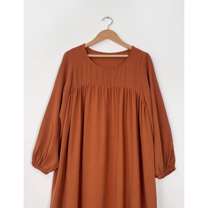 Kids Abaya - Ramadan Eid 4 Colors Embroidery Lace Muslim Girls Dress