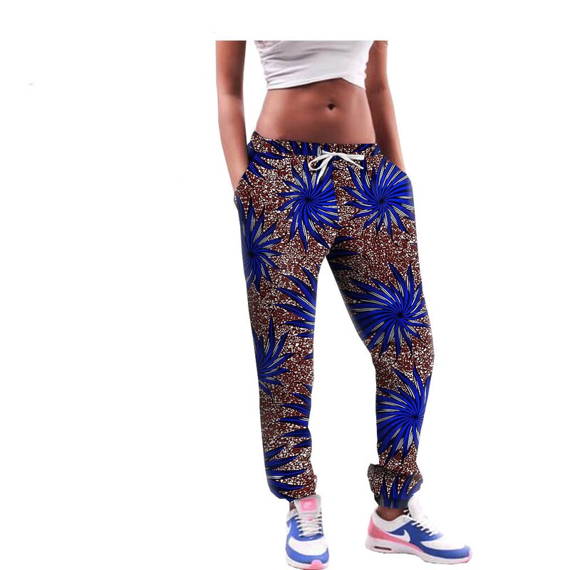 African Pants - Batik Kente Wax Print 32 Colors 100% Cotton Women