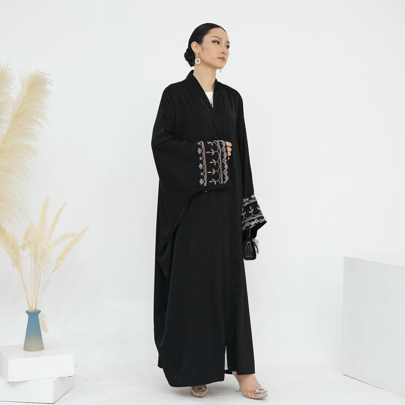 Women Set - Knitted Loose Casual Cardigan Slip Dress Autumn Winter