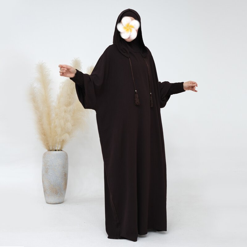 Abaya Manufacturer - 2024 10 Colors Sport Style With Hoodie Muslim Long Dress