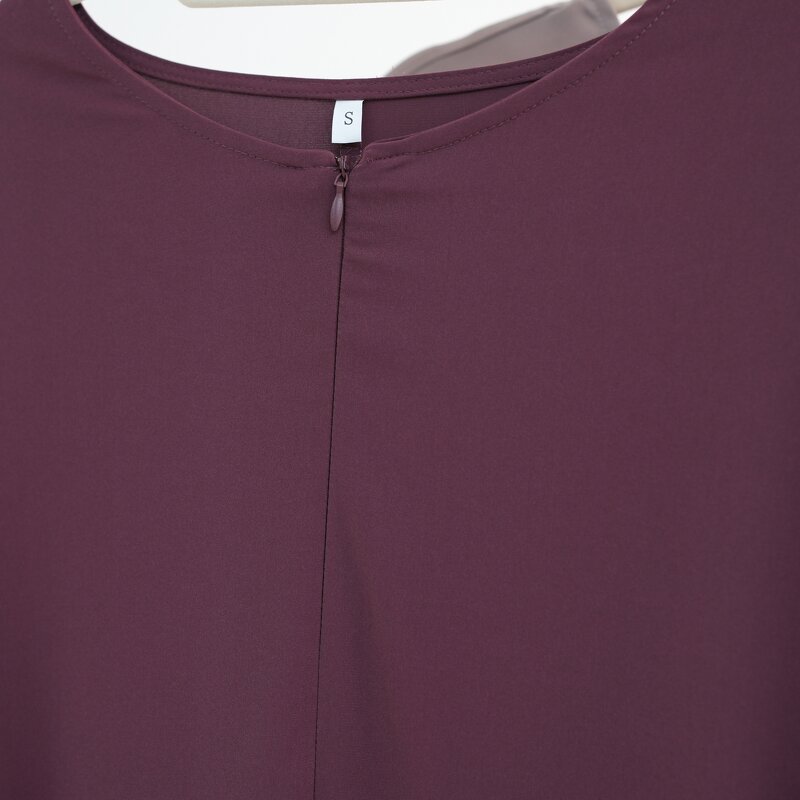 Abaya Manufacturer - 2025 Ramadan Eid 6 Colors Dubai Plain Nida Adjustable Strings