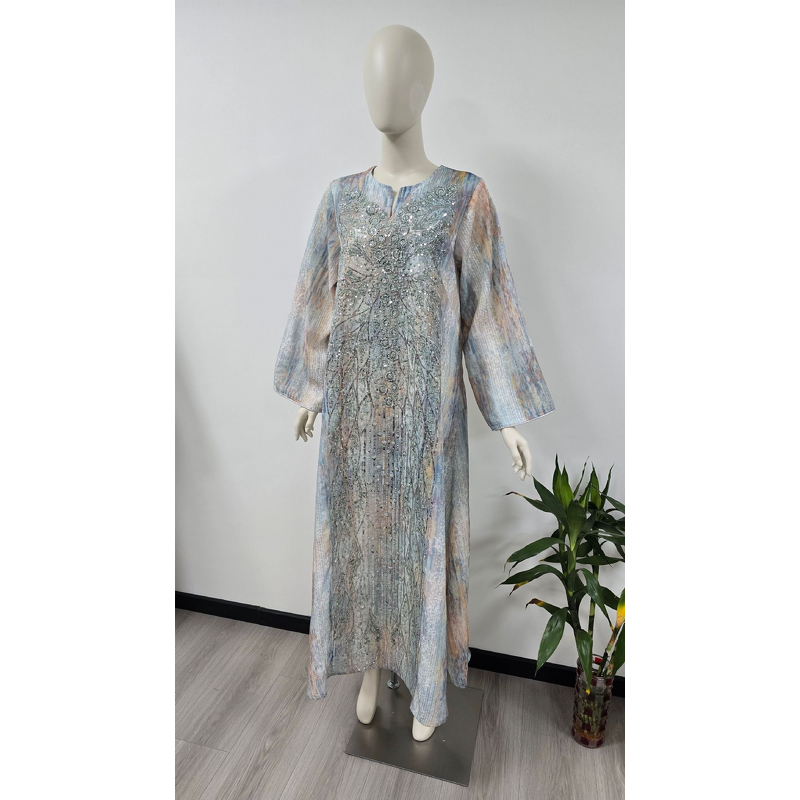 Kaftan Abaya - New Elegant Embroidered Middle Eastern Eid Autumn