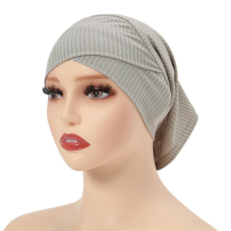 Hijab Cap - Stretch Satin Lined Muslim Underscarf Inner Hijab Cap
