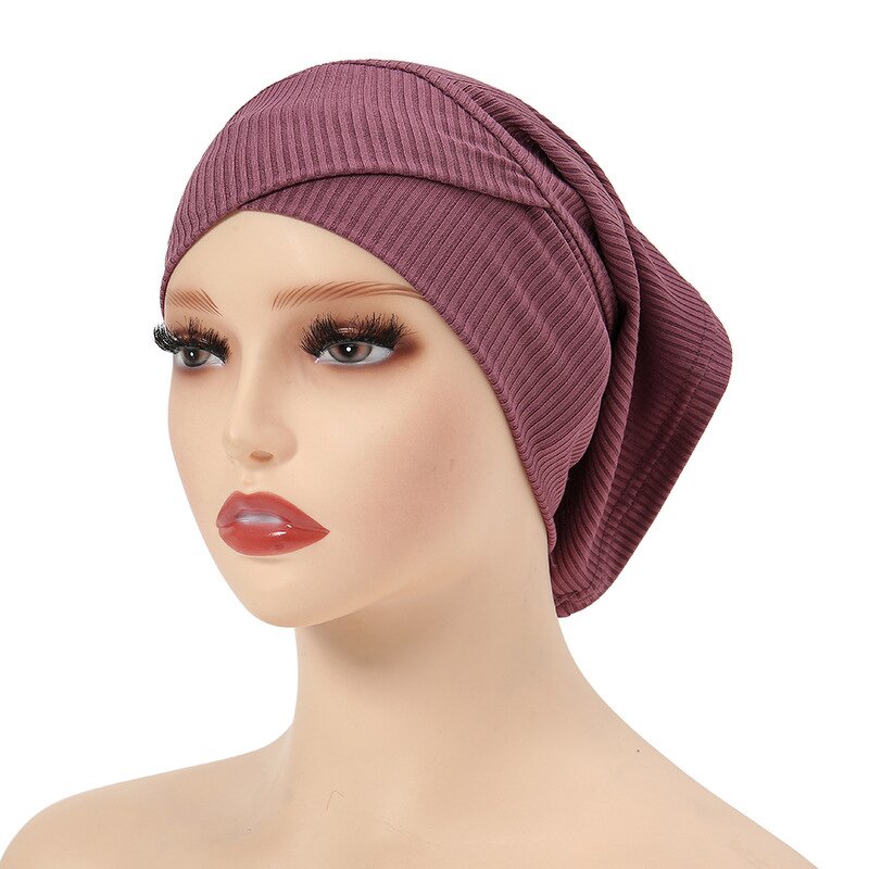 Hijab Cap - Stretch Satin Lined Muslim Underscarf Inner Hijab Cap