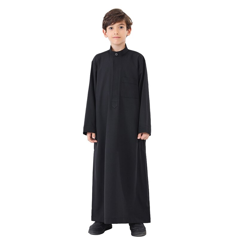 Boy Thobe - Saudi Dubai 4 Colors Muslim Islamic Kids Boys Clothing