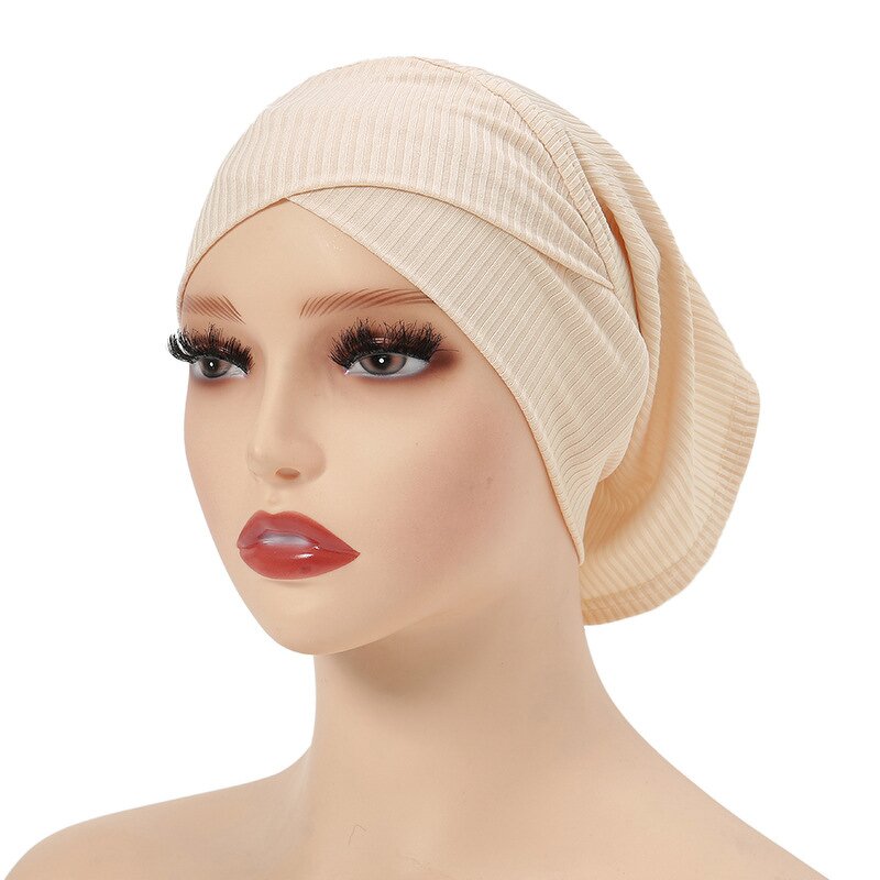 Hijab Cap - Stretch Satin Lined Muslim Underscarf Inner Hijab Cap